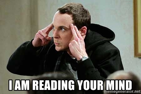 Sheldon mind-reading 