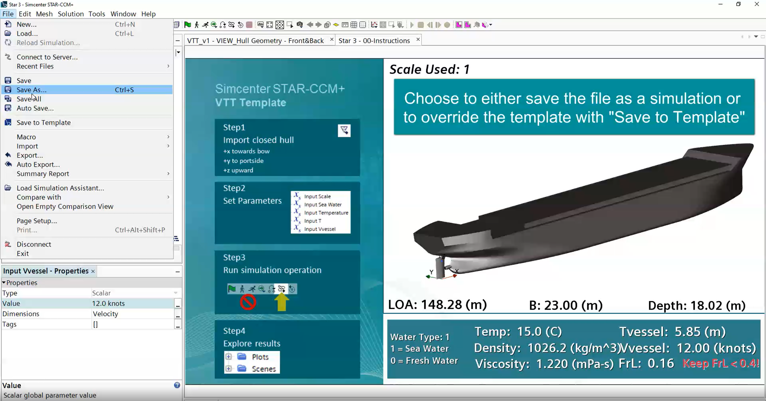 Simulation Templates CFD Automation