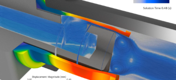 Fluid-Structure-Interaction FSI with mechanical contact? In one simulation? Yes, in one!