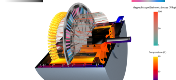 E-machine cooling simulation, the easy way