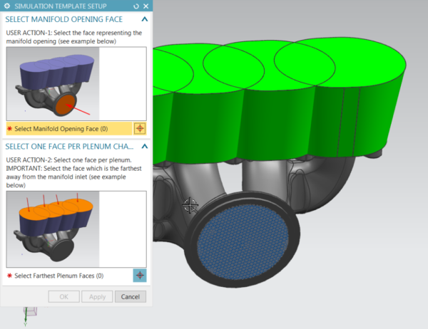 Guided simulation workflow in NX