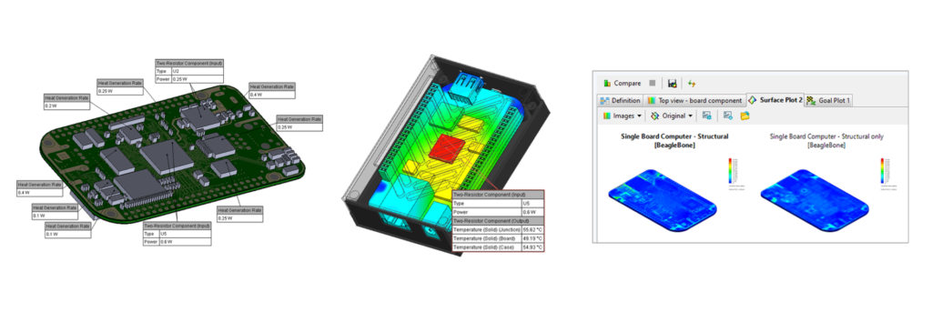 Simcenter FLOEFD 2022.1 Tutorial on PCB thermal, electrothermal and thermo-mechanical analysis