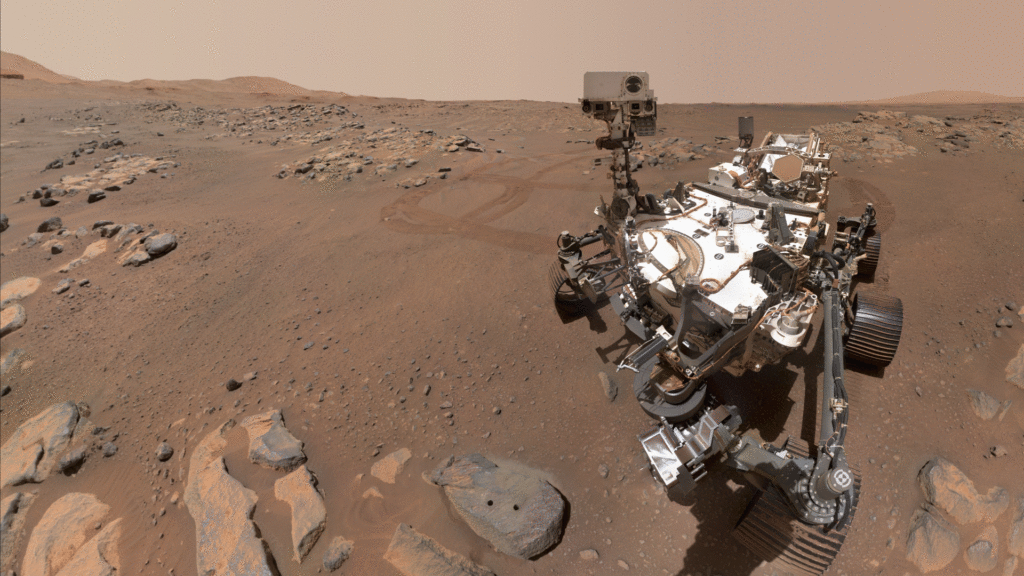 Mars Perseverance Rover selfie 