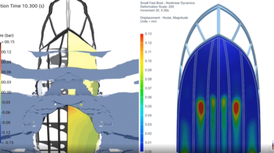 CFD-FEA coupling in Simcenter – lowering pressure and stress