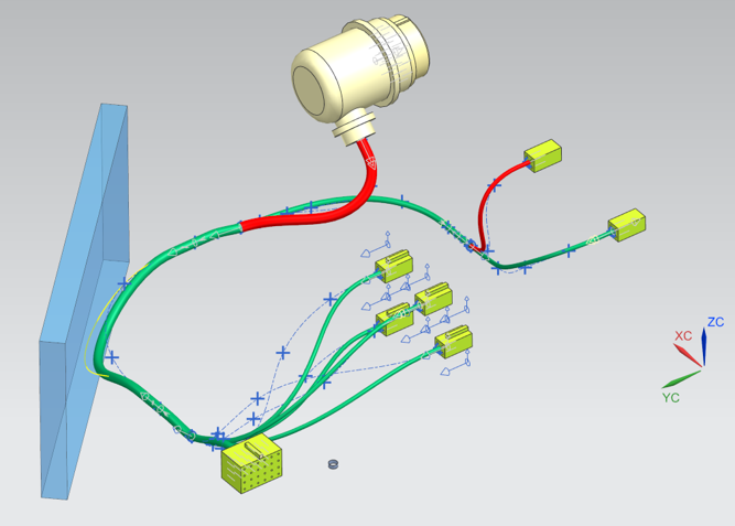 Optimize the design or your wires and wire harness 20 times faster, with the new release of Simcenter 3D.