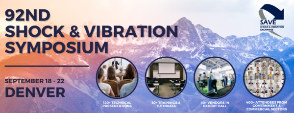 4 Simcenter Presentations at the Shock and Vibration Symposium 2022