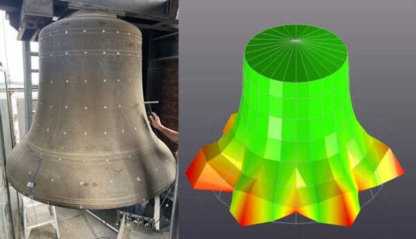 When science meets art – sound and vibration of carillon bells