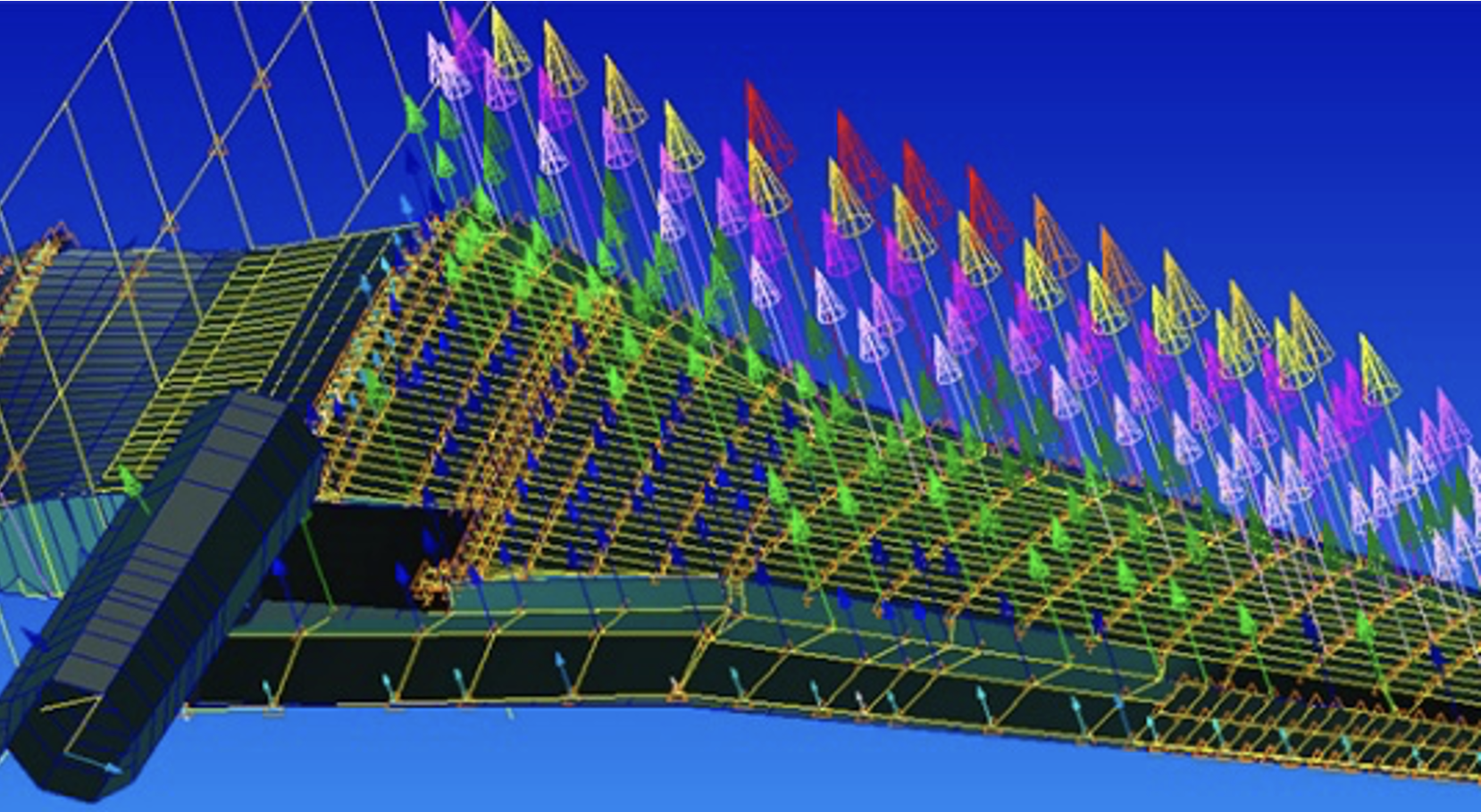 Combined aerodynamics and structural simulations for aeroelastic analysis (Simcenter STAR-CCM+,  Simcenter 3D NASTRAN).