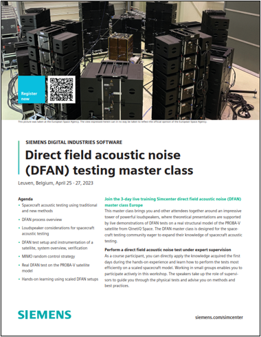 Direct Field Acoustic Noise Testing (DFAN) Master Class: Learn How To ...