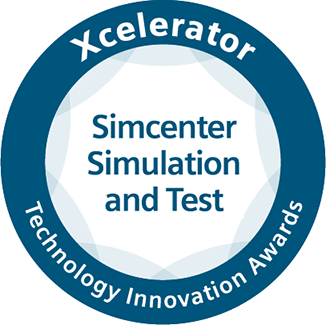 Xcelerator Technology Innovation Awards Simcenter simulation and test category