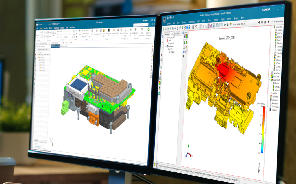 Simcenter Flotherm 2304 and Simcenter Flotherm XT 2304 electronics cooling software released in April 2023 | Siemens Digital Industries Software