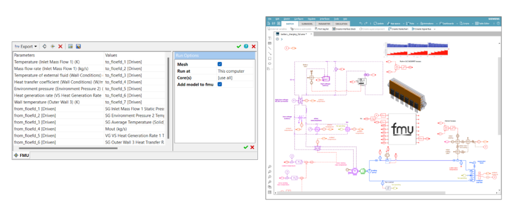 Simcenter FLOEFD 2306 FMU on Linux