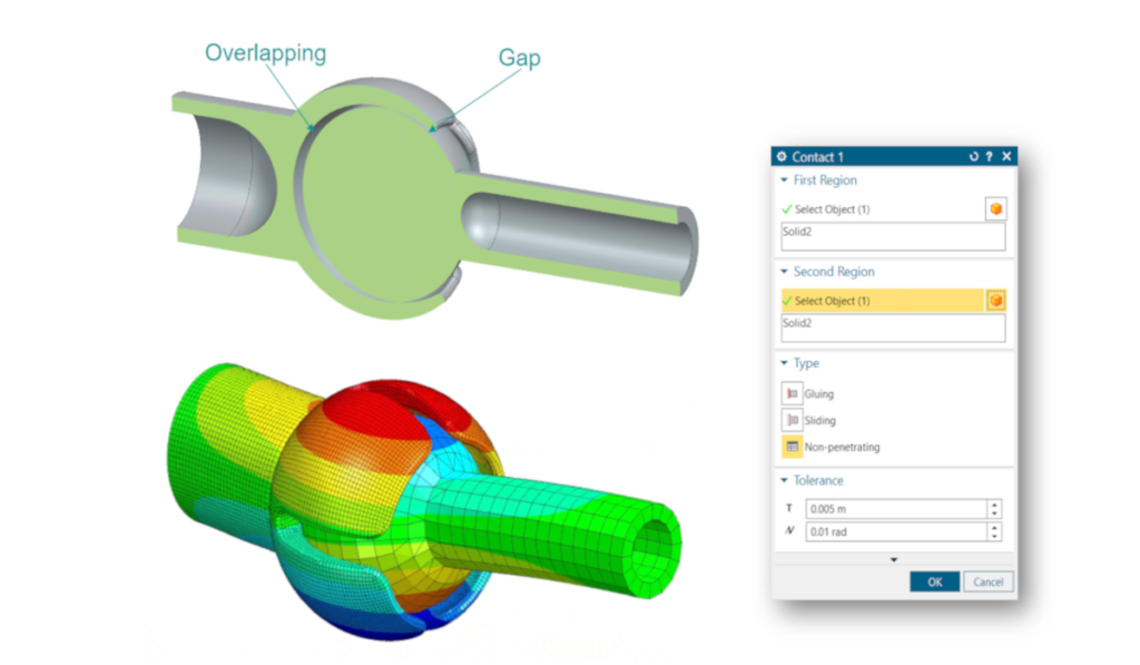 Simcenter FLOEFD 2306 Tolerance Based Contacts in Structural Analysis