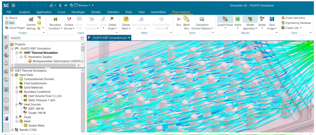 Simcenter FLOEFD 2306: Simcenter FLOEFD for Simcenter 3D via Token Based Licensing