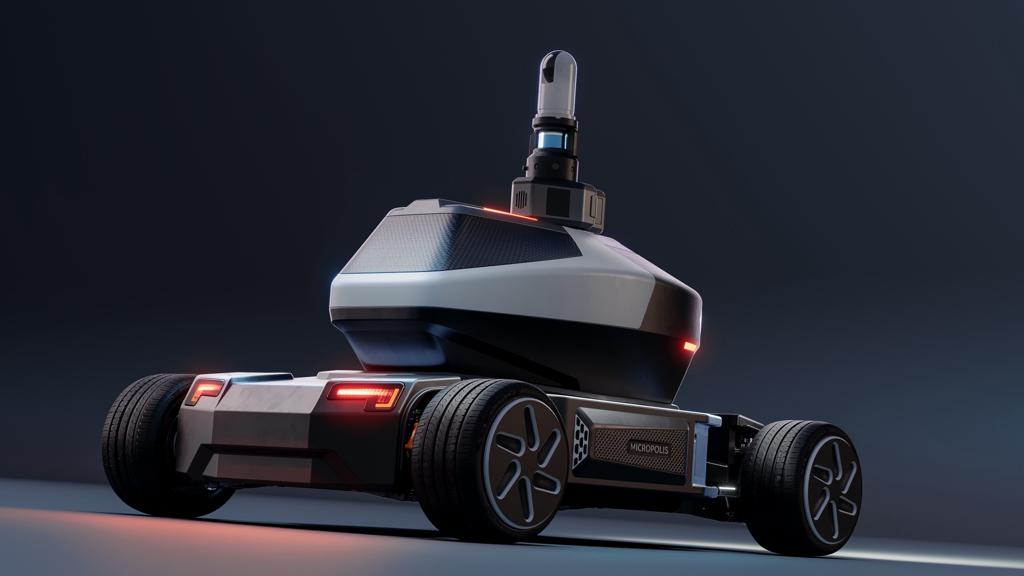 Autonomous robot for police