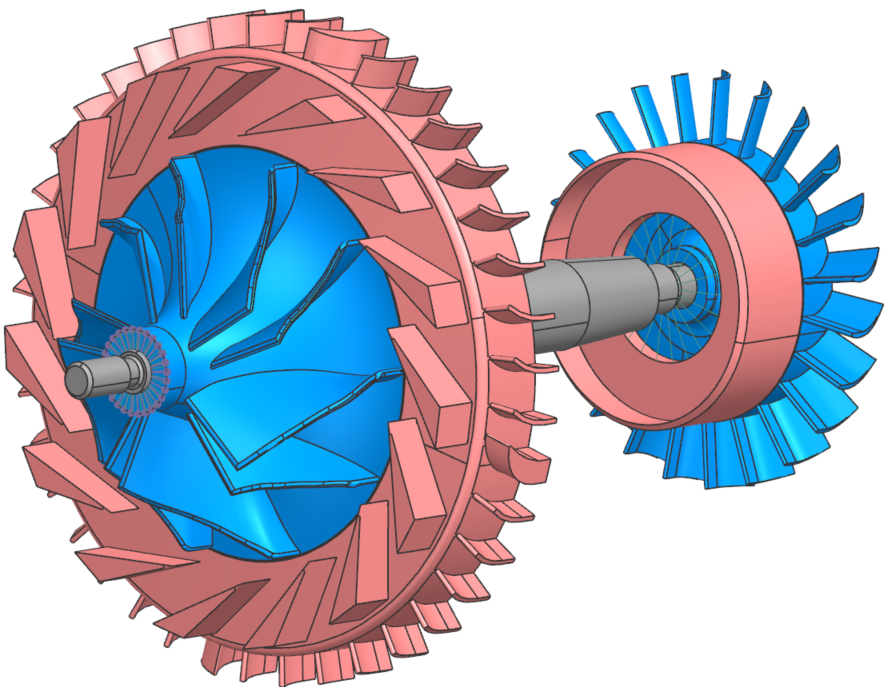 microturbine in Simcenter 3D