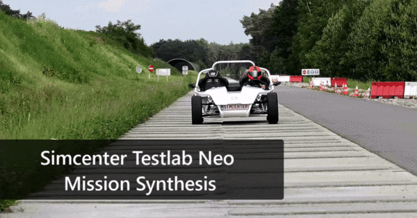 No room for extra weight nor risk: just test it right with Simcenter Testlab Neo Mission Synthesis