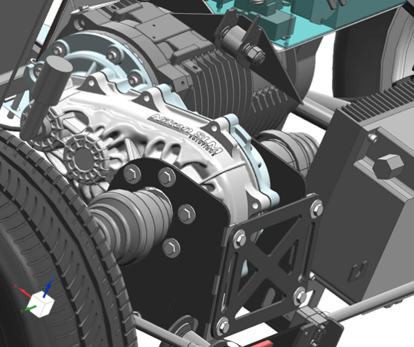 Redesigning a transfer case for the electric future 