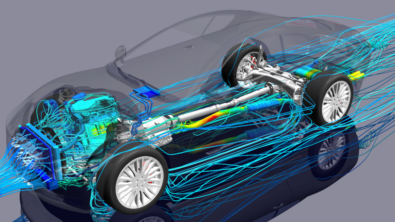 A vehicle energy and thermal management visualized with Simcenter software