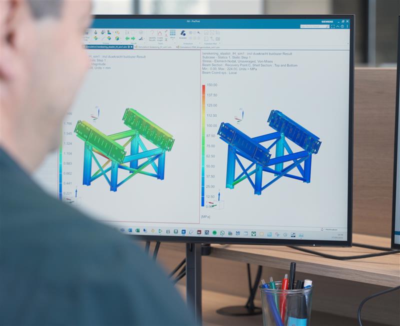 Structural analysis in Simcenter 3D Structures