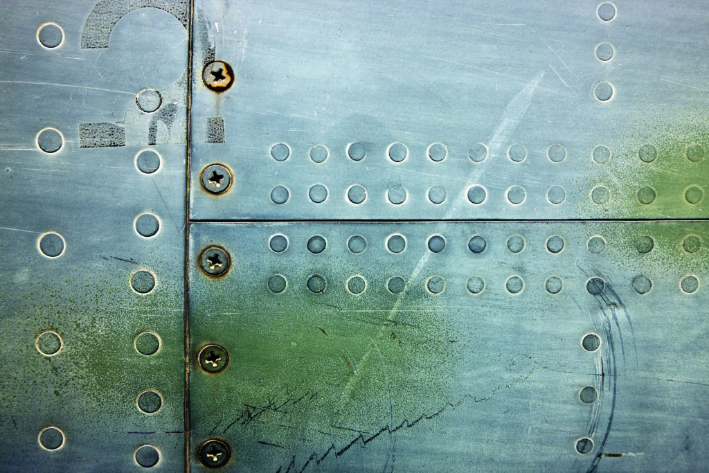 Rust on an airplane