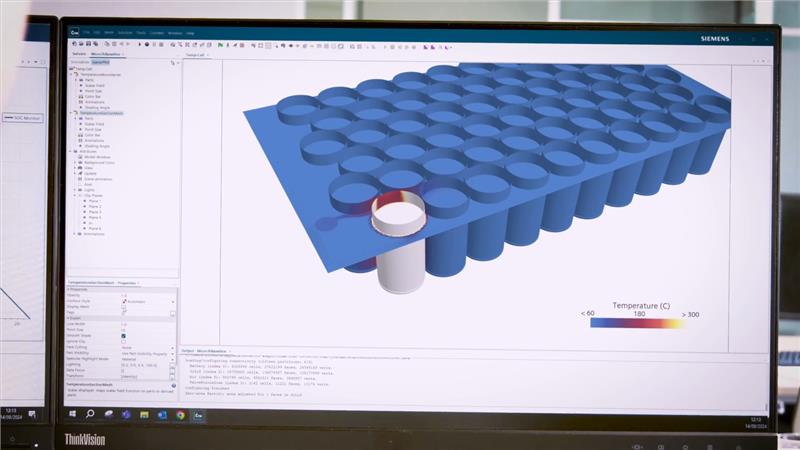 Simcenter looks into the battery details
