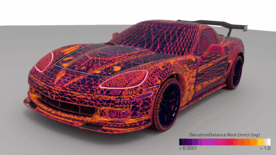 CFD surface wrapping with Simcenter STAR-CCM+ 2510_Deviation