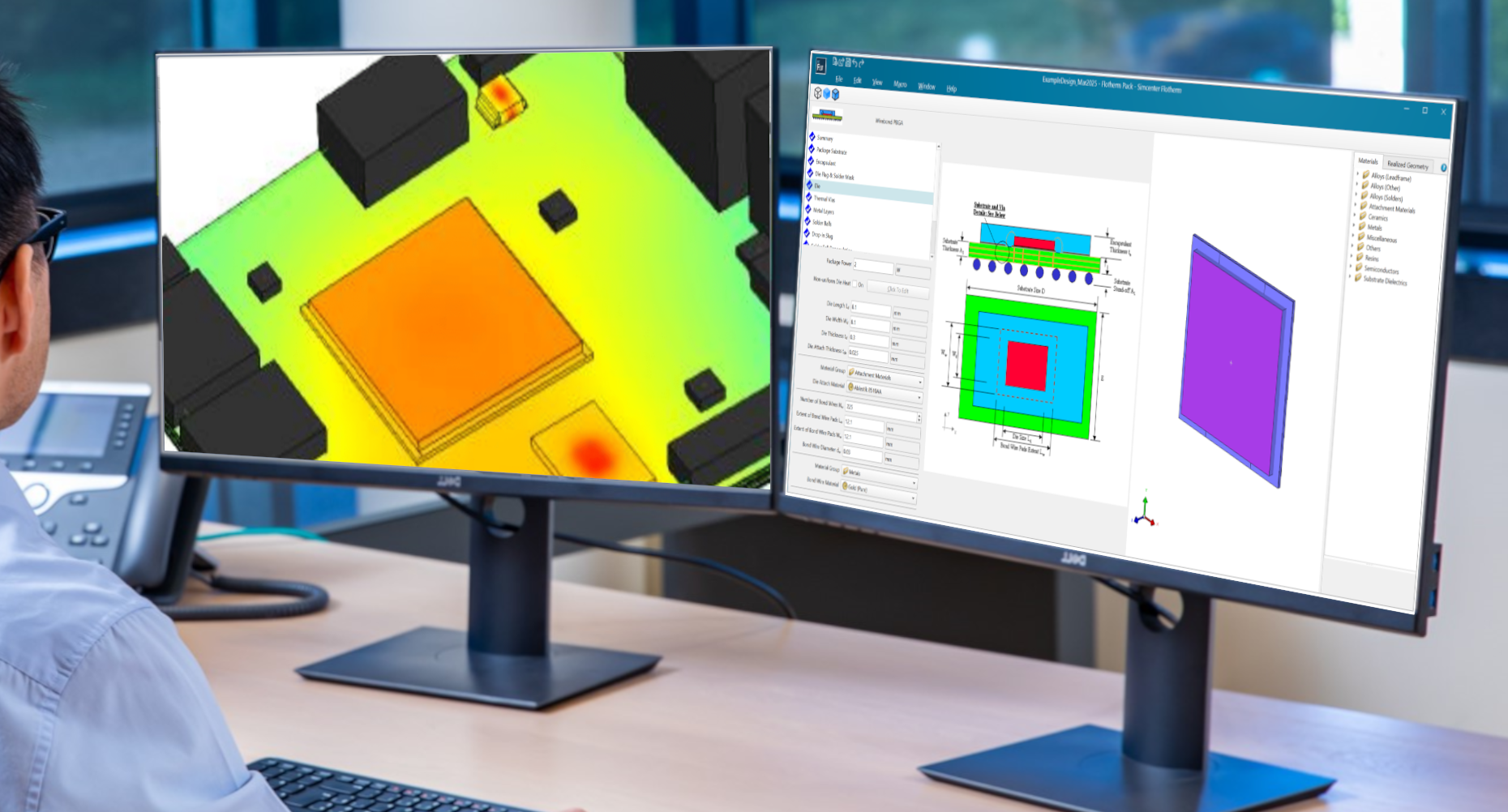 Flotherm Interface What's new in Simcenter Flotherm 2510? - Simcenter