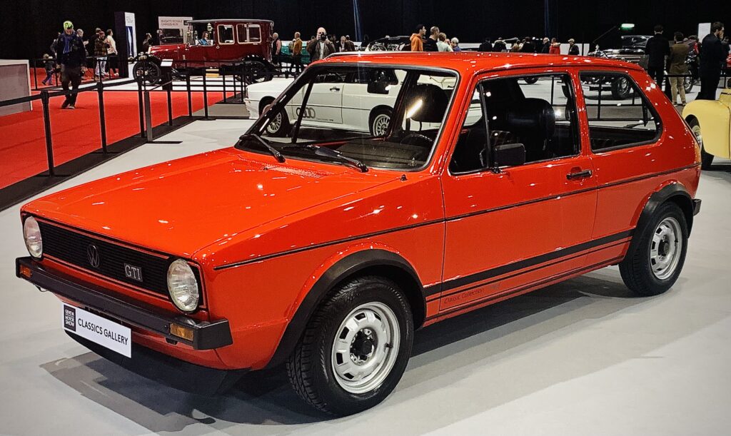 A much beloved VW Golf 1