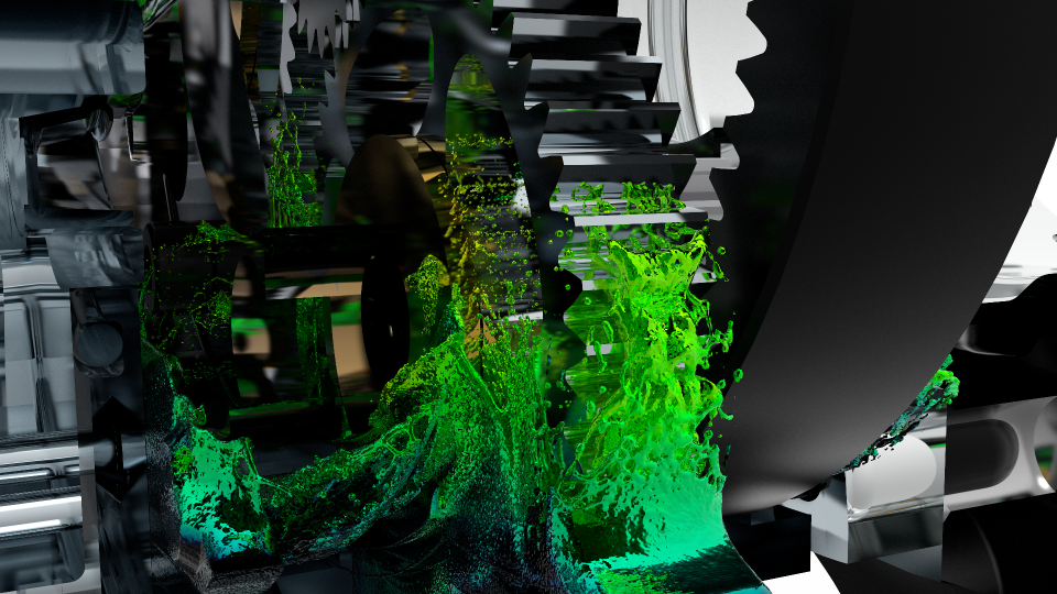 Simcenter STAR-CCM+ 2510: SPH gearbox