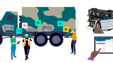 Simcenter SCADAS RS for rugged data acquisition for military vehicles