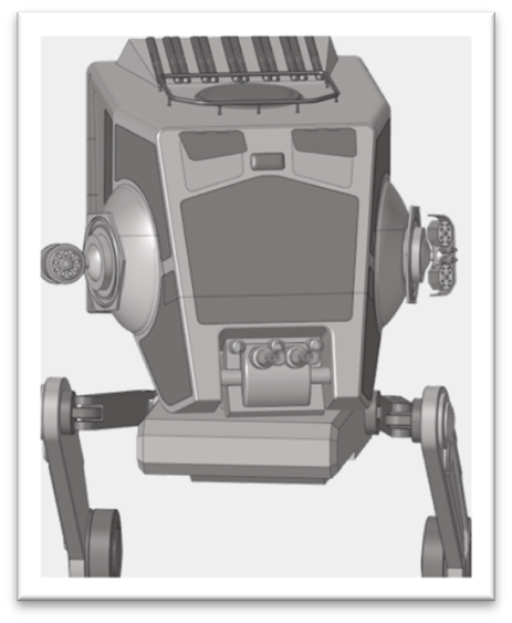 Original Star Wars AT-ST head design