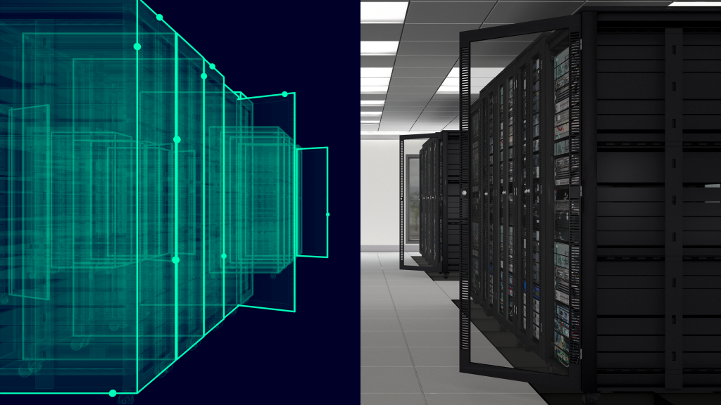 The Executable Digital twin models the full thermal and airflow behaviour of a hyperscale data center in the virtual environment.