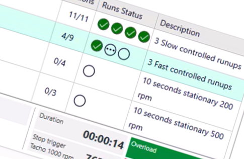 Never miss a maneuver or operating condition with Simcenter Testlab Schedule Acquisition