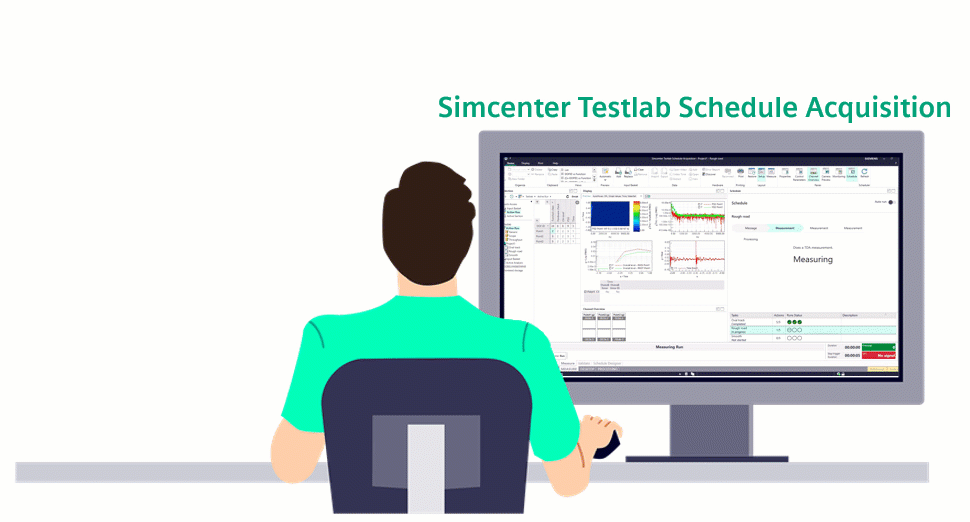 Simcenter Testlab Schedule Acquisition supports all SCADAS family members in the 2606 release