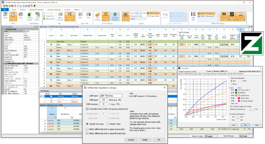 Z-Planner Enterprise design interface