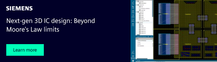 Siemens Innovator3D IC provides next-gen 3D IC design capabilities