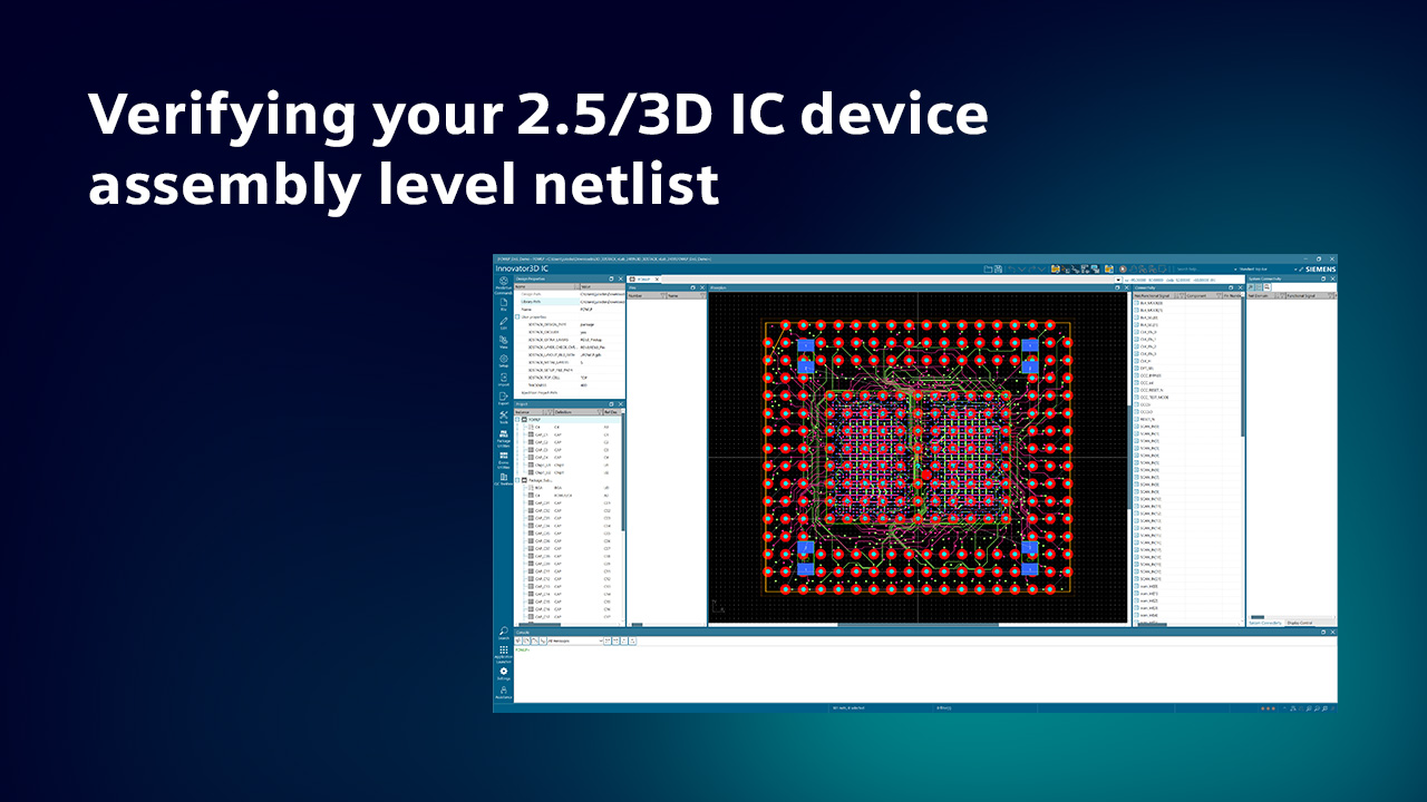 Screenshot of Innovator3D IC