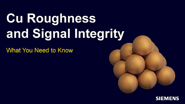 copper roughness and signal integrity