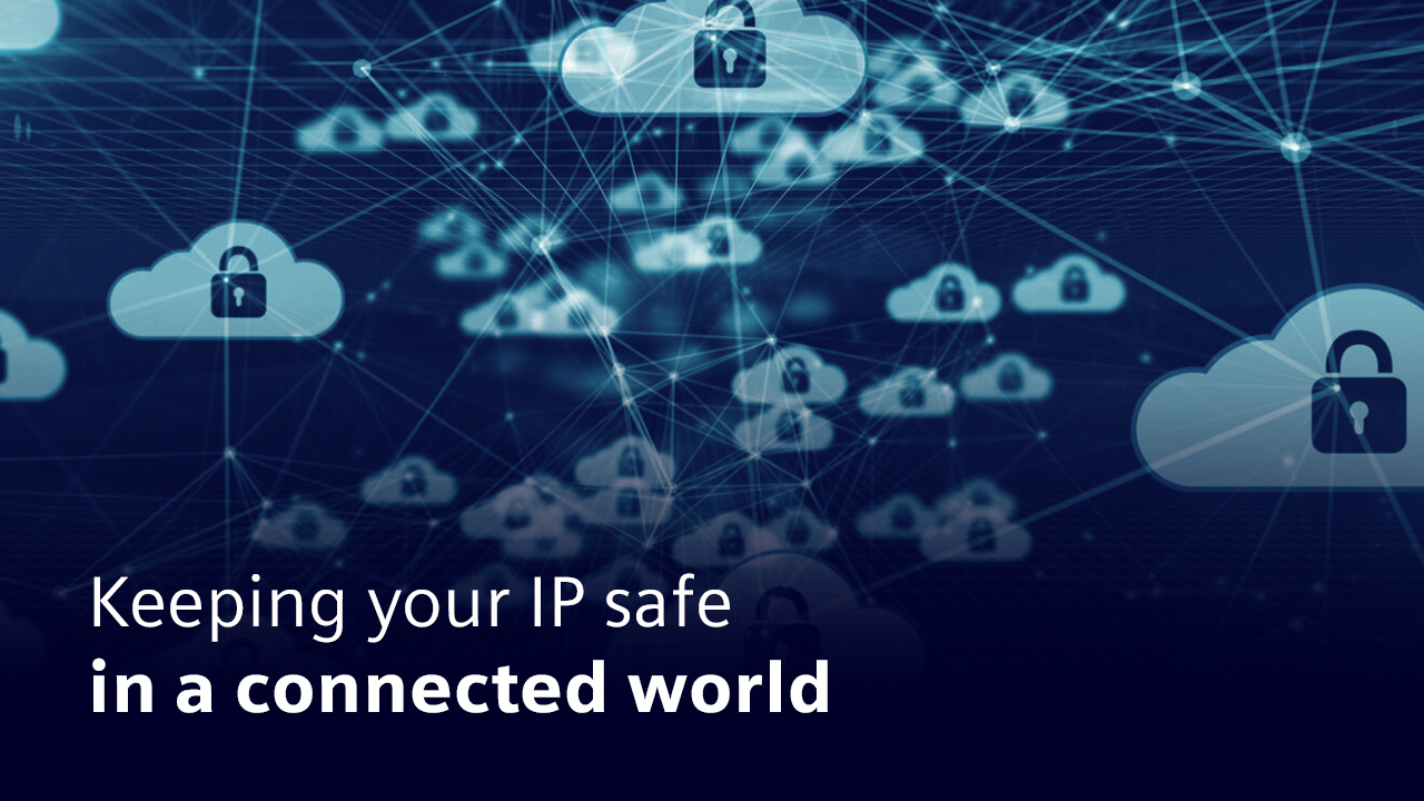 An abstract picture of cloud security.