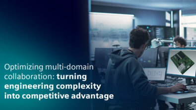 Engineers working on PCB designs.