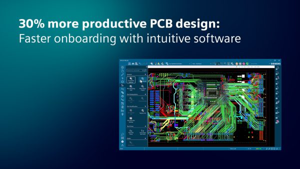 30% more productive with PCB design: faster onboarding with intuitive software