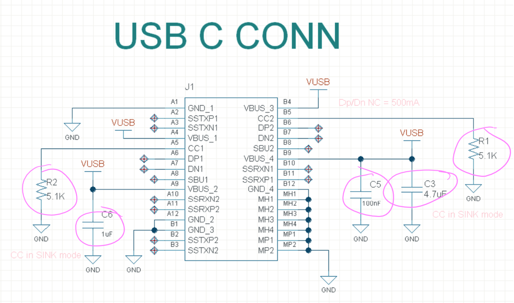 A screenshot of the schematic in Xpedition Standard