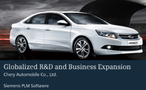 Chery Automobile Co., Ltd. realizes digital manufacturing goals with Siemens PLM Software