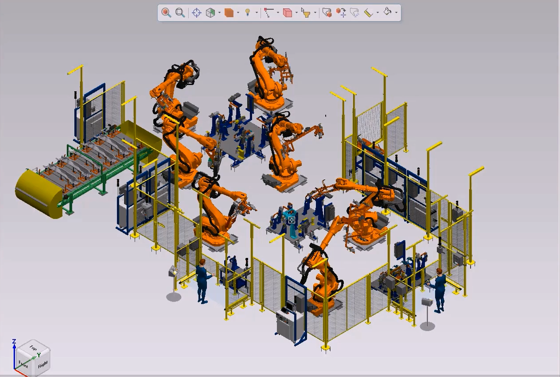 Videos: New features and enhancements in Tecnomatix Process Simulate ...