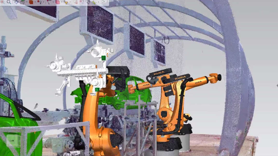 Process Simulate How to use Point Cloud Basics and Layers Tecnomatix