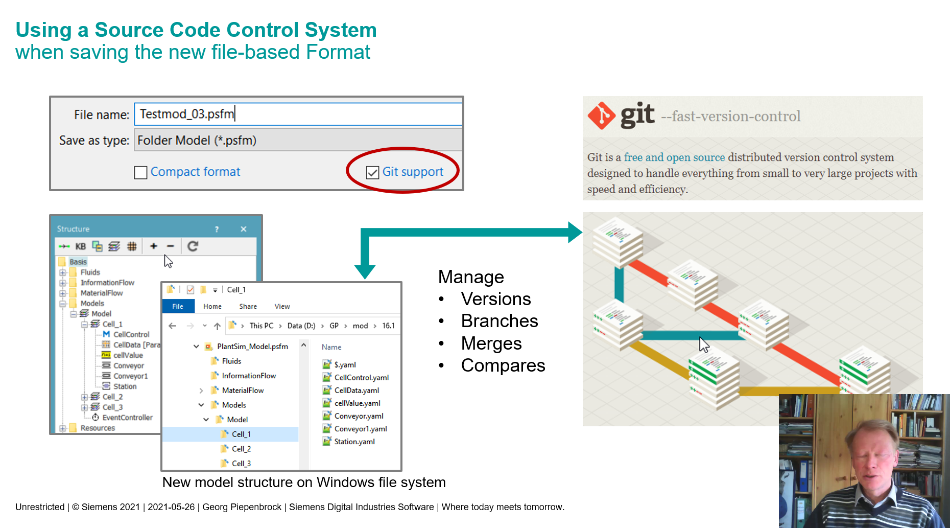 Using a Source Code Control Systemwhen saving the new file-based Format