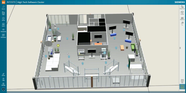 Providing full digital access to an innovation campus