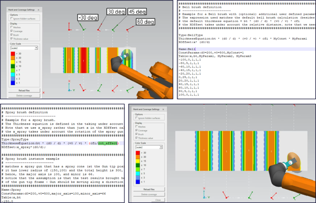 Tecnomatix 17 Process Simulate Paint Thickness Customization