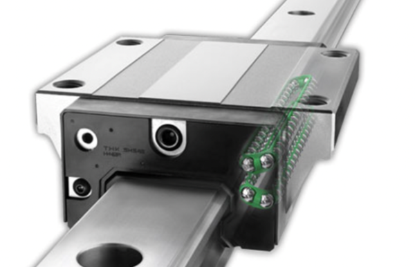 THK Linear Motion guide: THK Manufacturing of America produces customer-specific linear motion guides for the machine tool industry